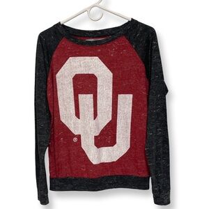 OU Oklahoma University NCAA Long Sleeve Top Women’s Small